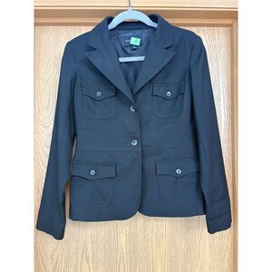 Vintage Banana Republic Structured Peplum Blazer